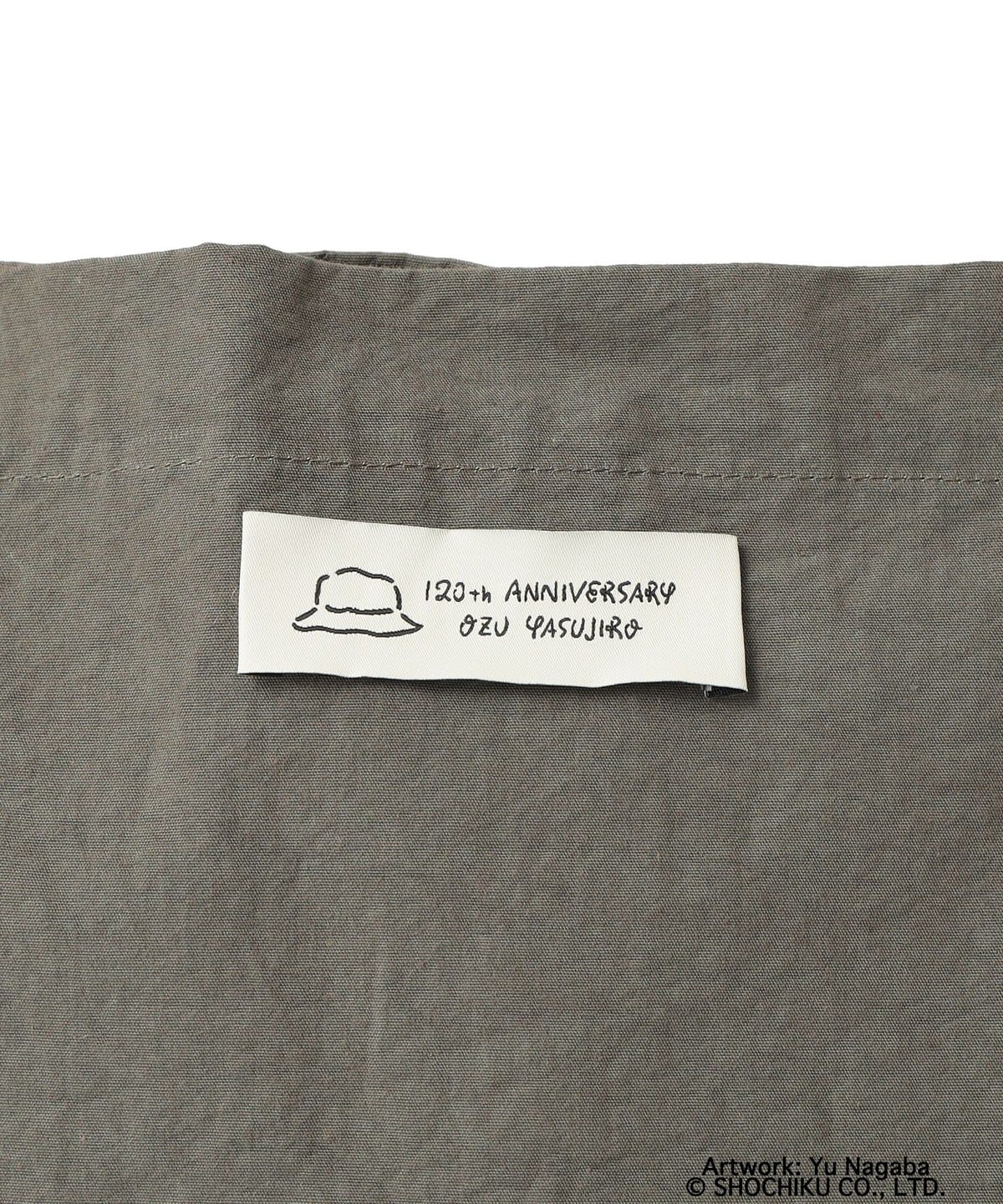Ozu Yasujiro 小津安二郎 X BEAMS Japan Tote Bag - 120th Anniversary (Brown)