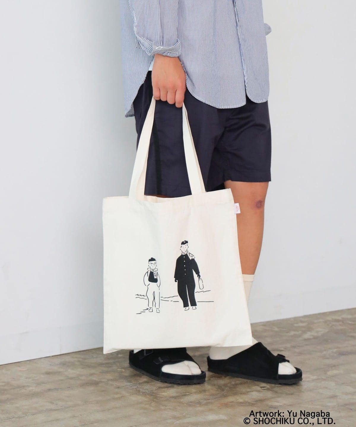 Ozu Yasujiro 小津安二郎 X BEAMS Japan Tote Bag - Good Morning