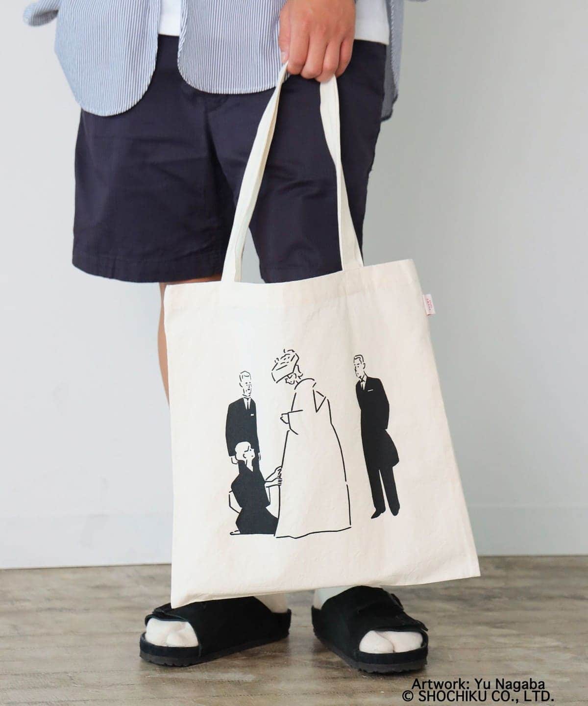 Ozu Yasujiro 小津安二郎 X BEAMS Japan Tote Bag - An Autumn Afternoon