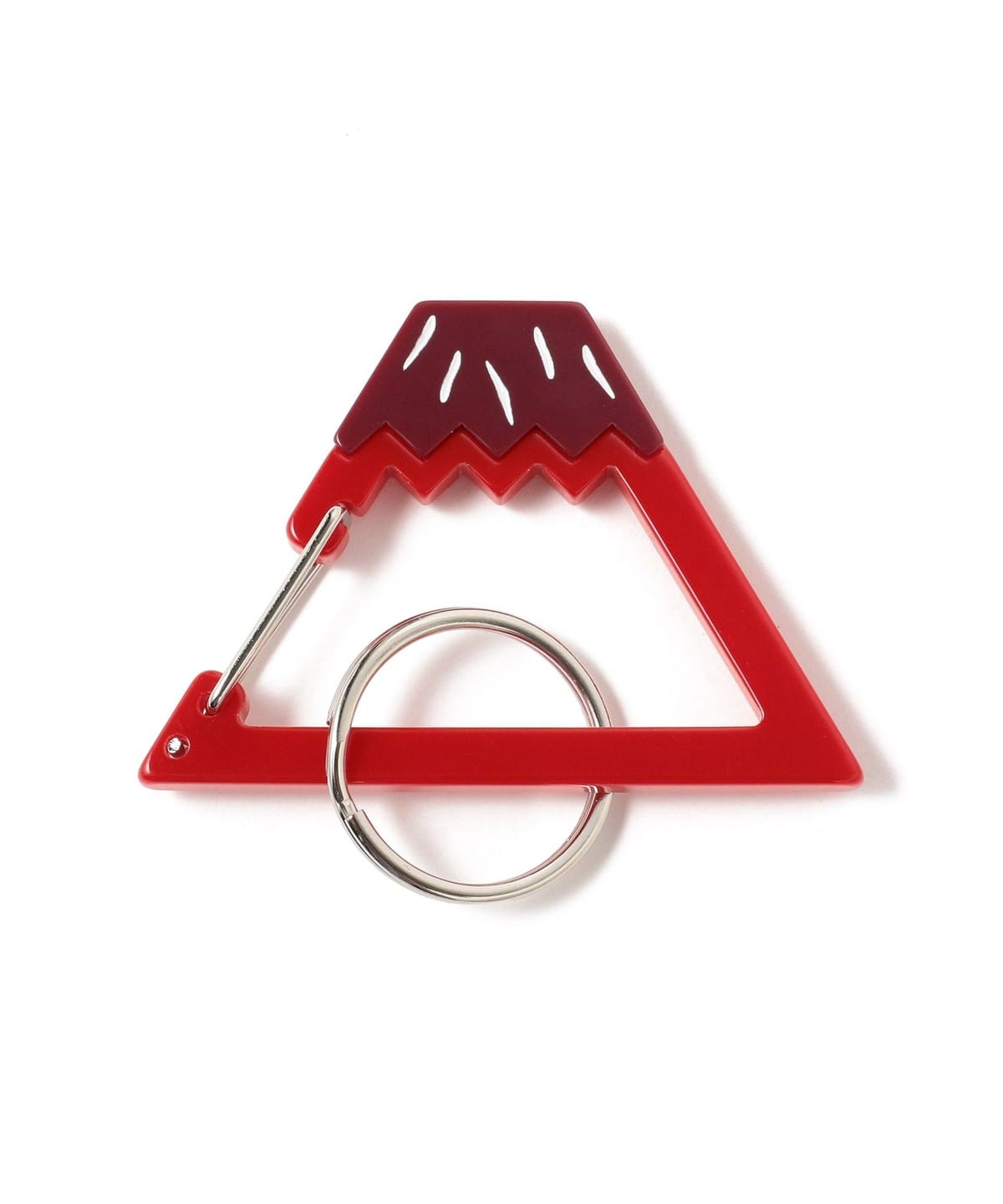 BEAMS JAPAN Mt. Fuji Keychain (Blue/Red)