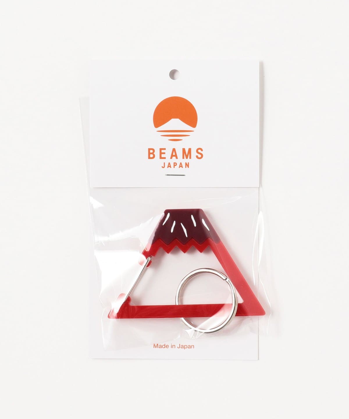 BEAMS JAPAN Mt. Fuji Keychain (Blue/Red)