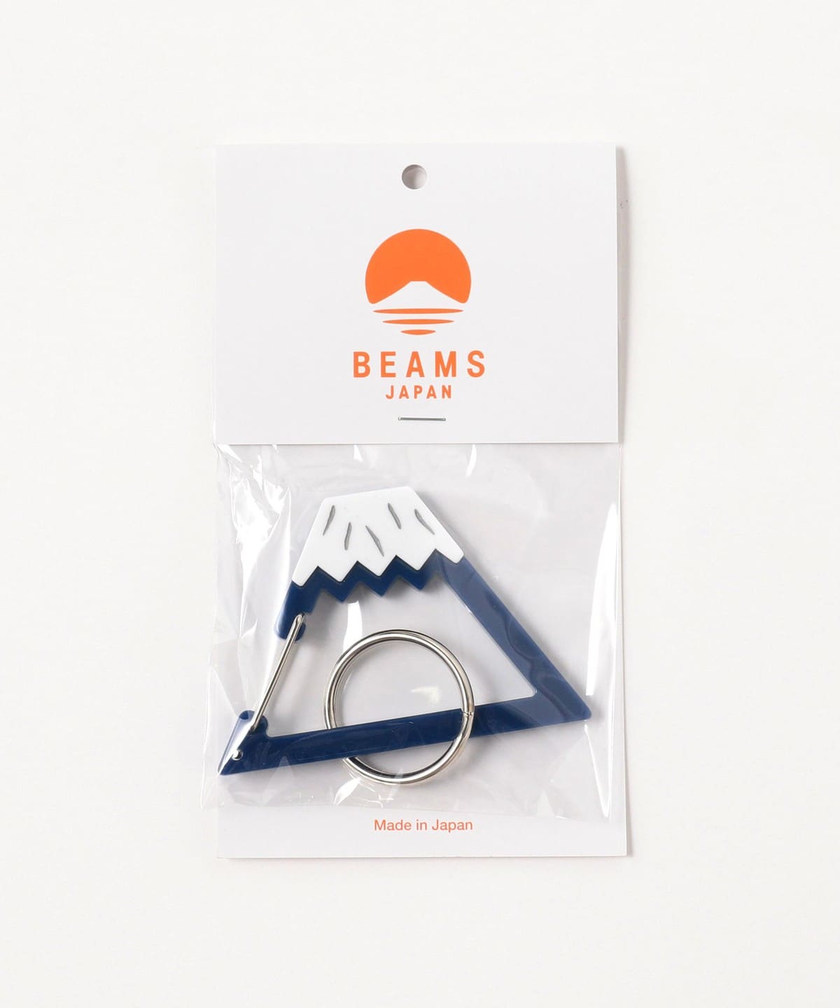 BEAMS JAPAN Mt. Fuji Keychain (Blue/Red)