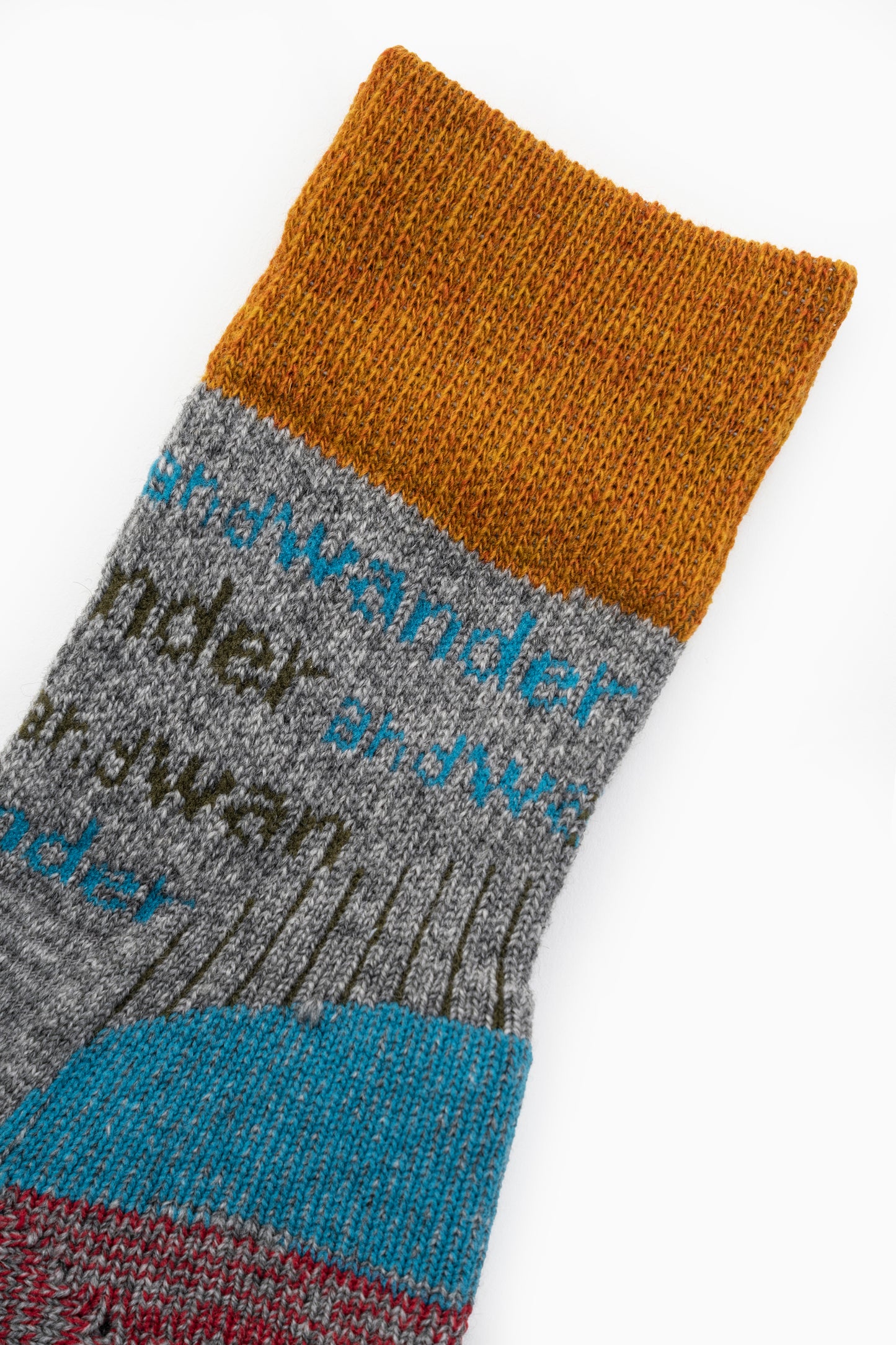 And Wander Wool Socks - Light Gray