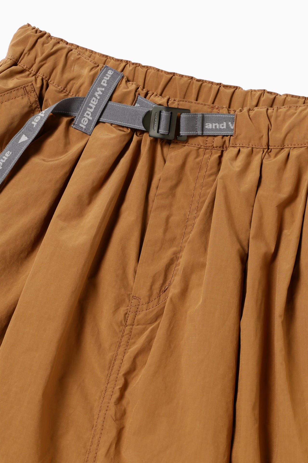 And Wander Oversized Cargo Skirt - Light Brown