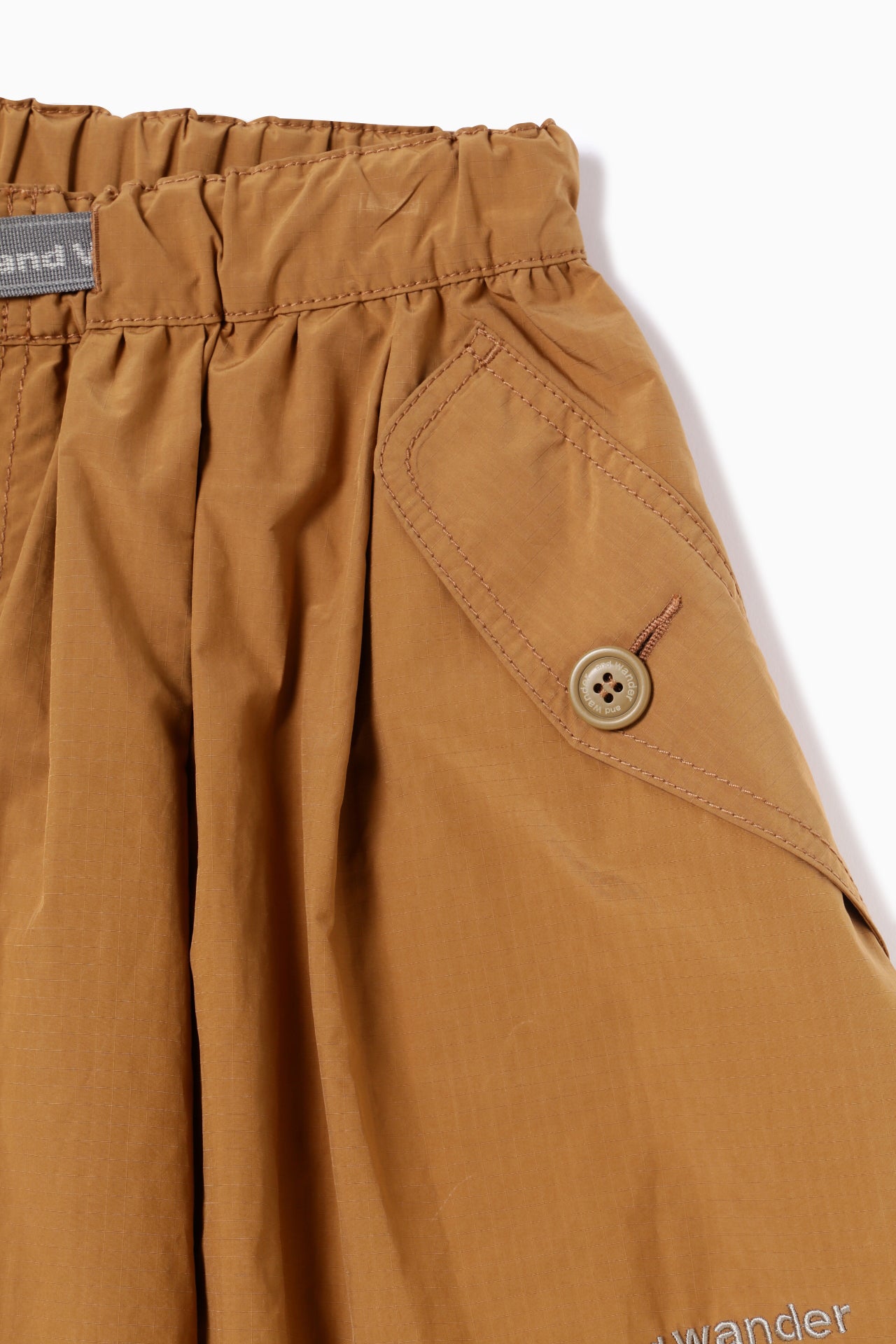 And Wander Oversized Cargo Skirt - Light Brown