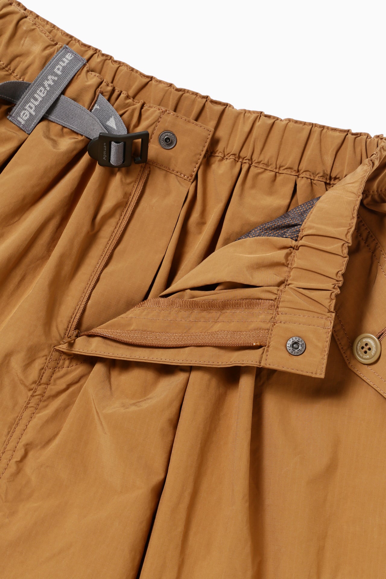 And Wander Oversized Cargo Skirt - Light Brown