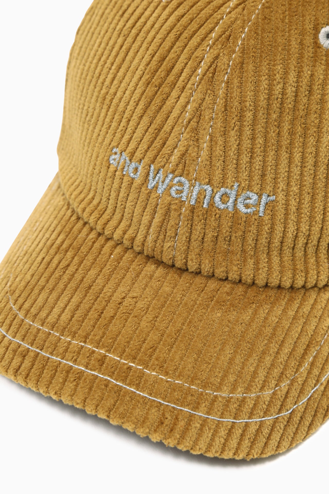 And Wander Corduroy Cap - Camel