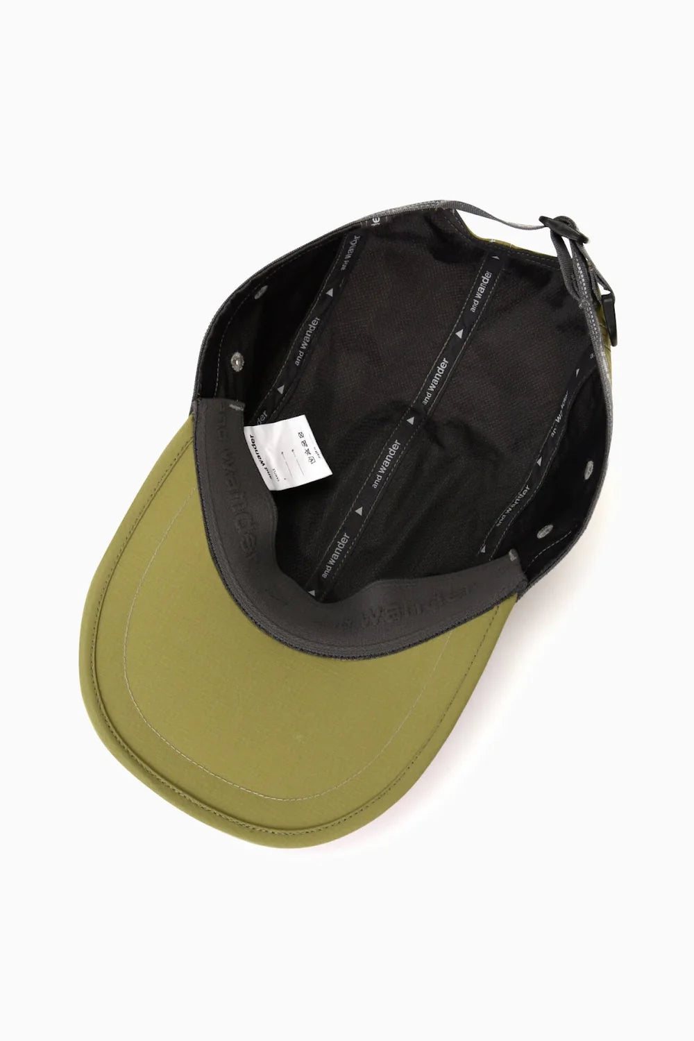 And Wander Tape Cap - Olive