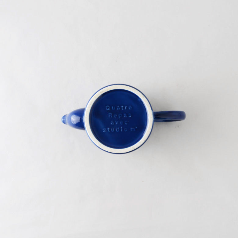 Studio M Quatre Repas Teapot - Navy