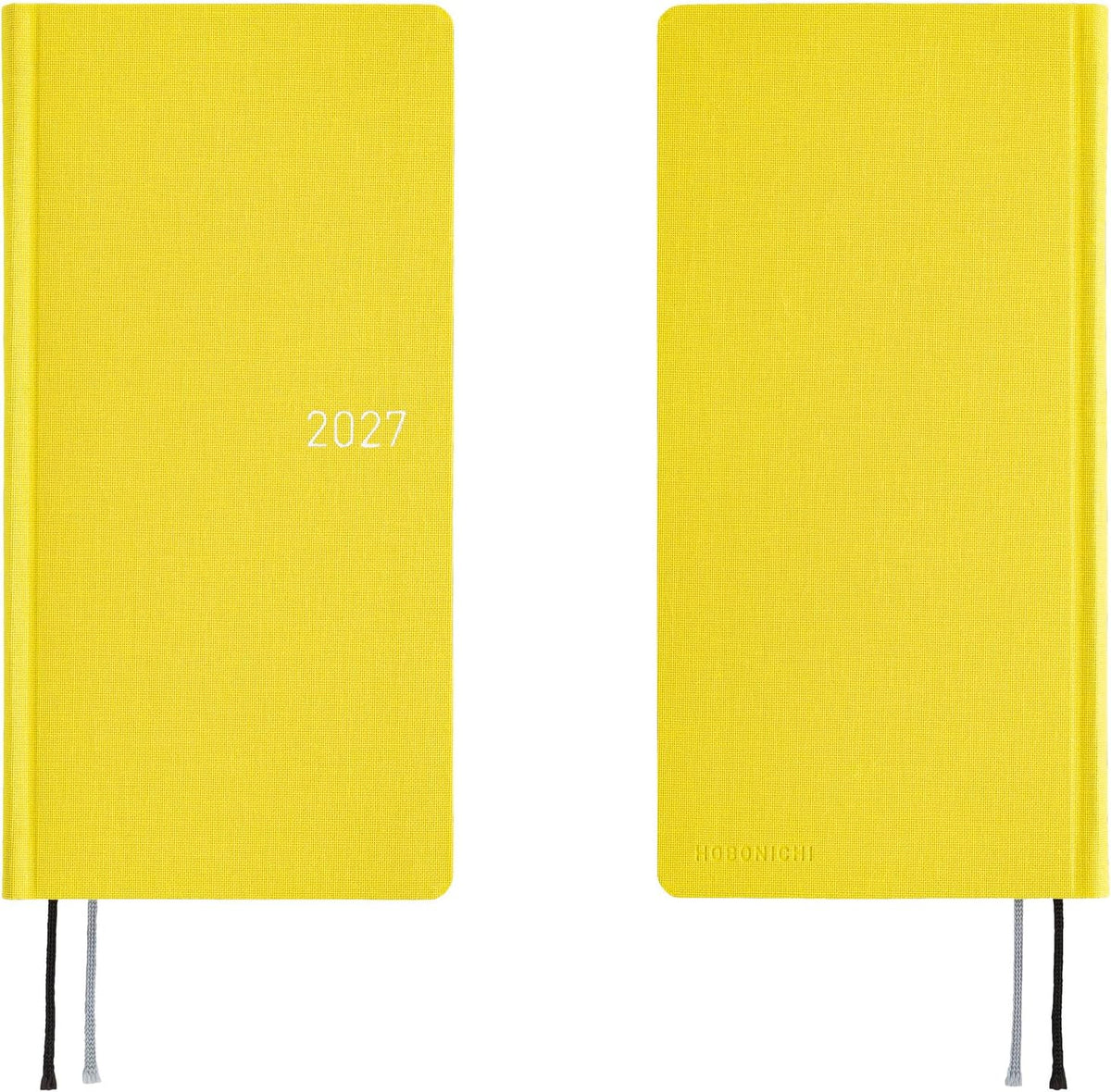 Hobonichi Techo 2027 Planner English Version - Yellow