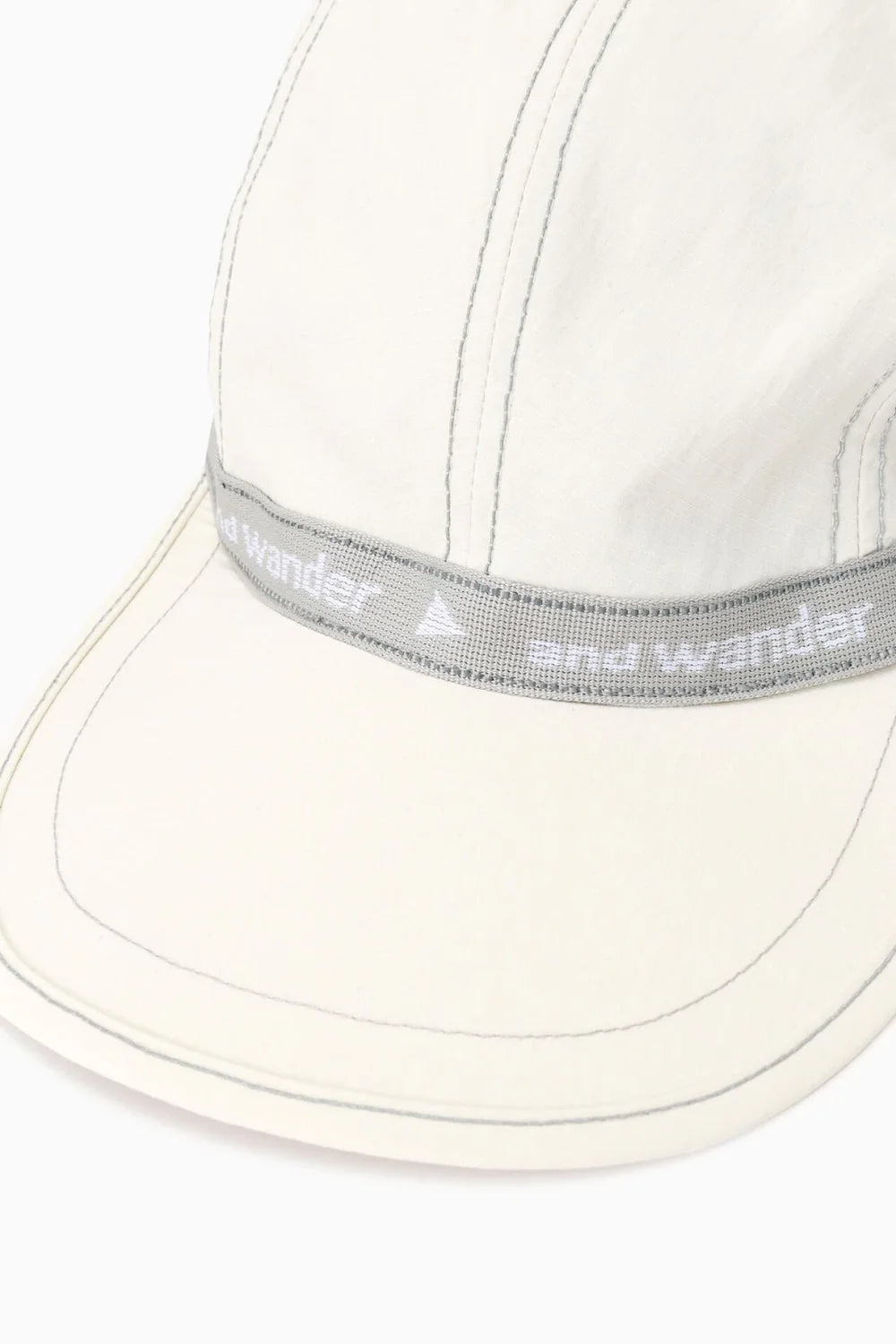 And Wander Tape Cap - White