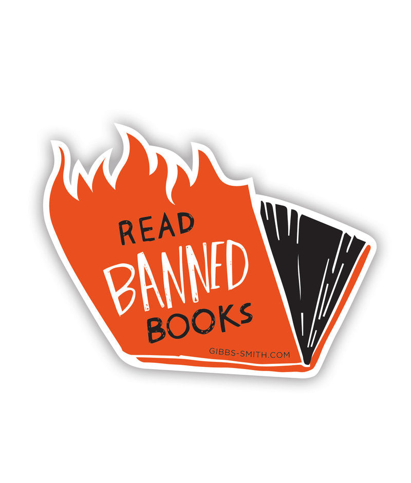 Read Banned Books Sticker