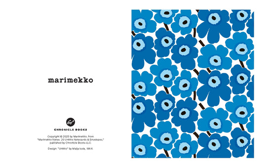 Marimekko Notes - Blue