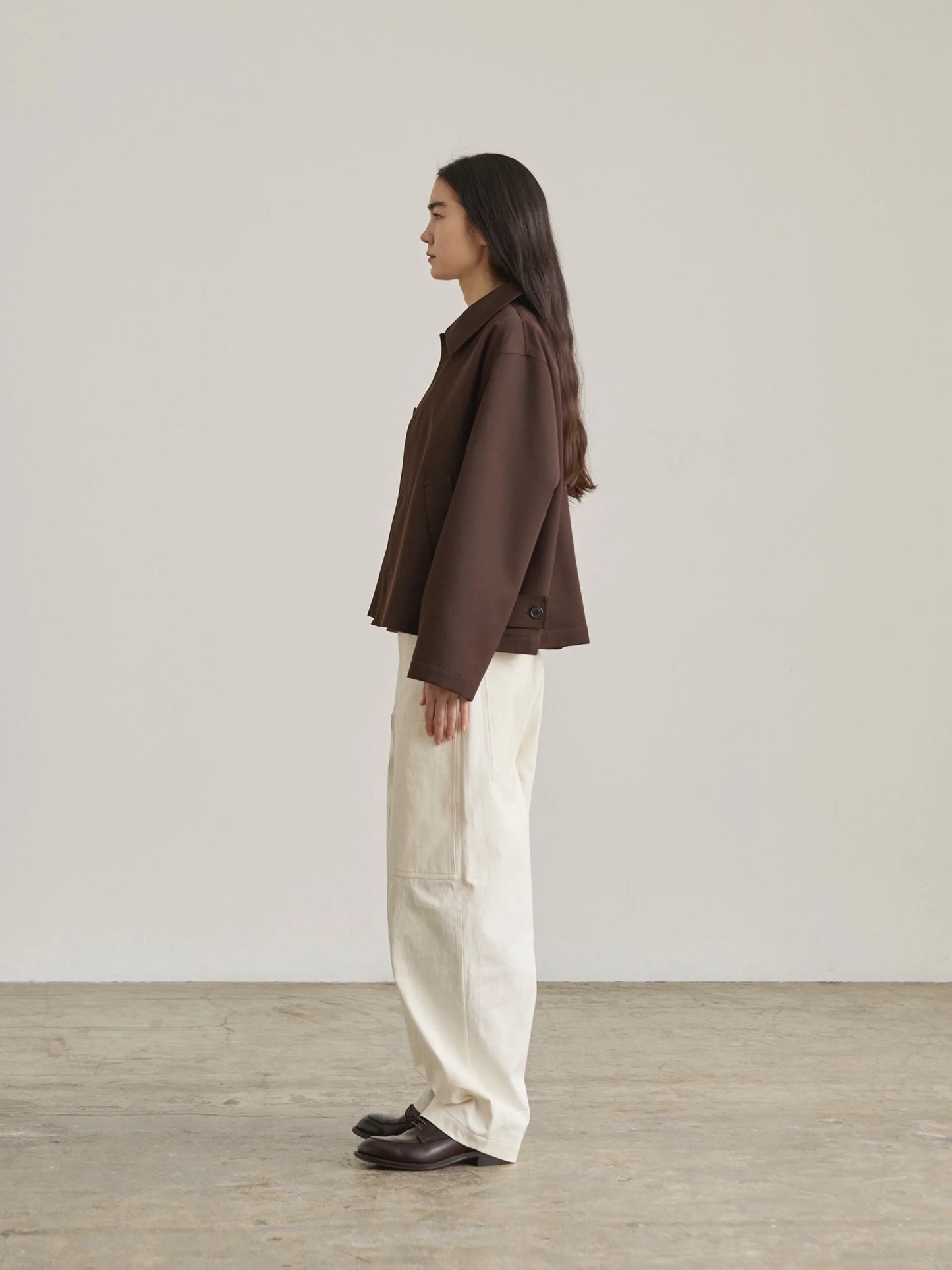 Nicholson & Nicholson Romeo Wool Jacket - Brown