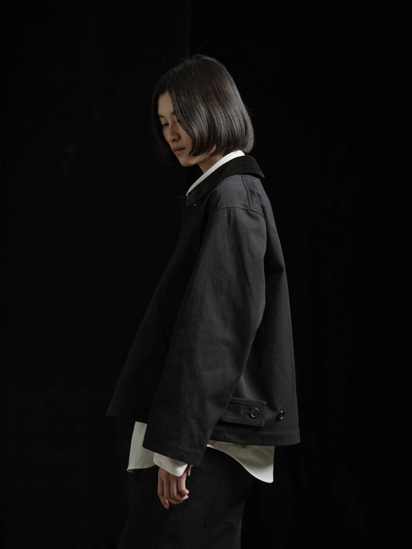 Nicholson & Nicholson Romeo Chino Jacket - Black