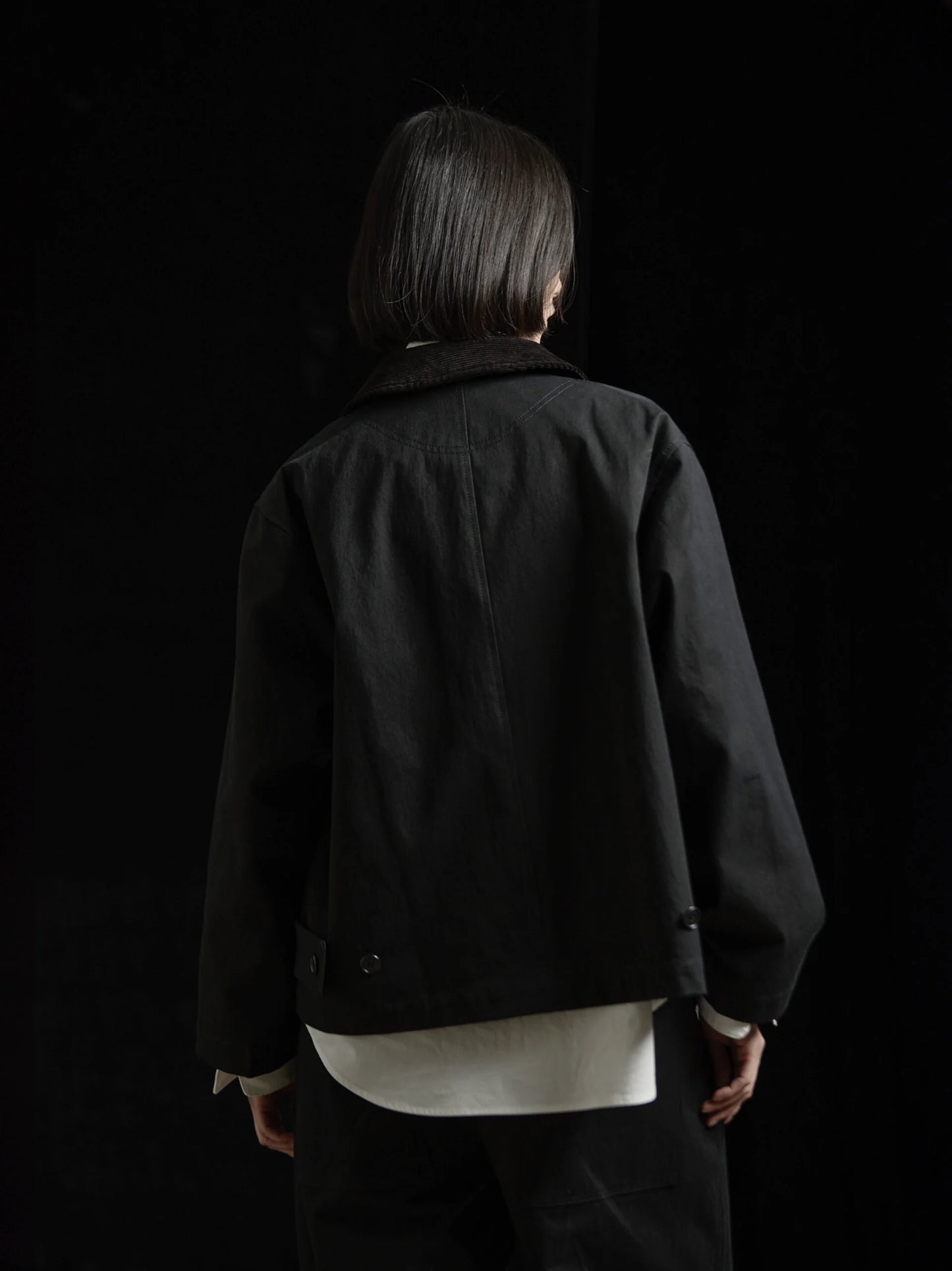 Nicholson & Nicholson Romeo Chino Jacket - Black