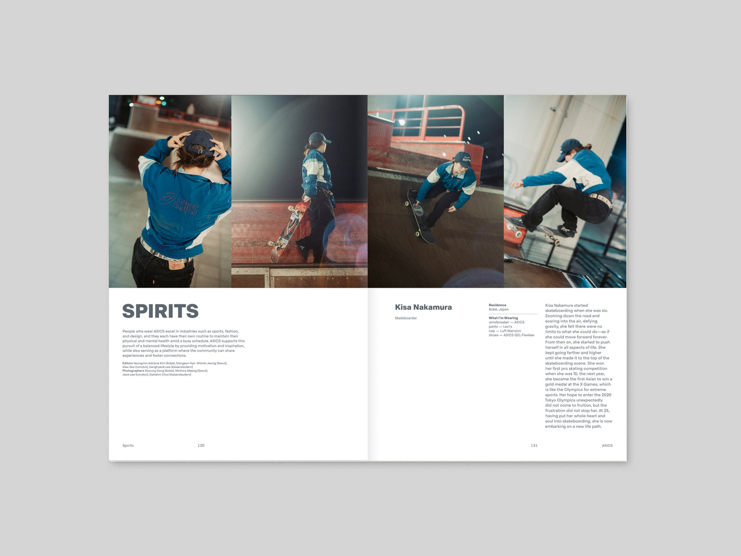 Magazine B: Asics