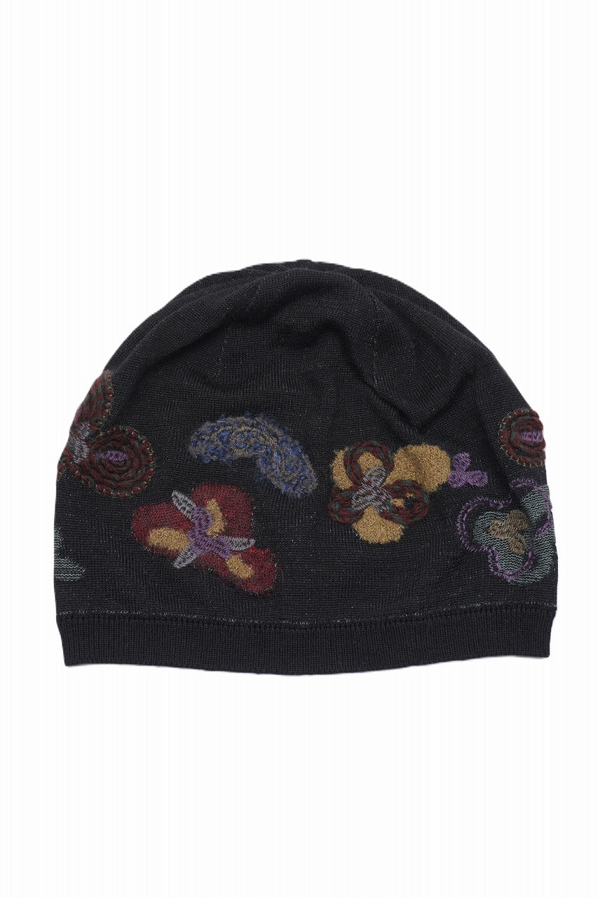 Arriving tomorrow: M Kyoko Knitted Hat - Black