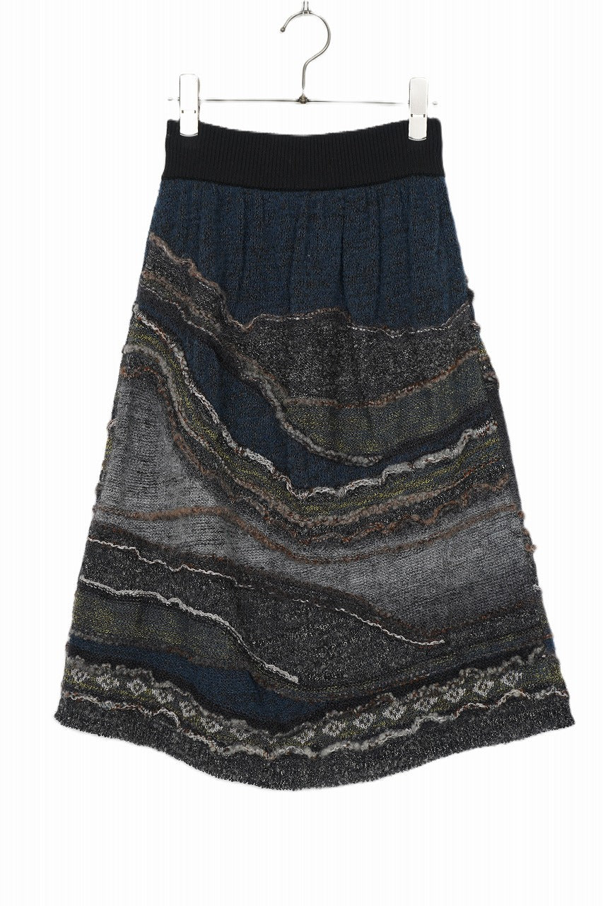 M & Kyoko Knitted Skirt - Black