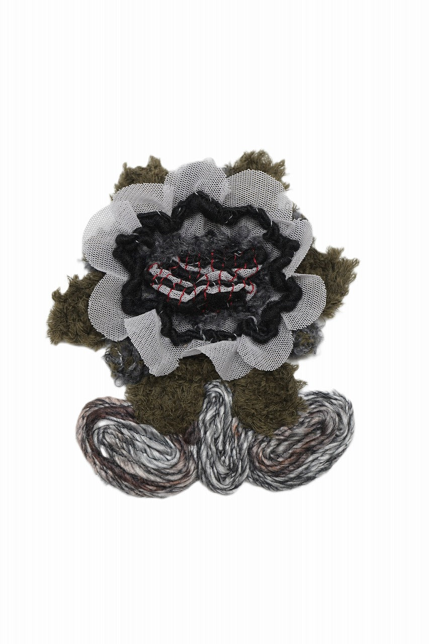 M Kyoko Brooch - Black (1050WA)