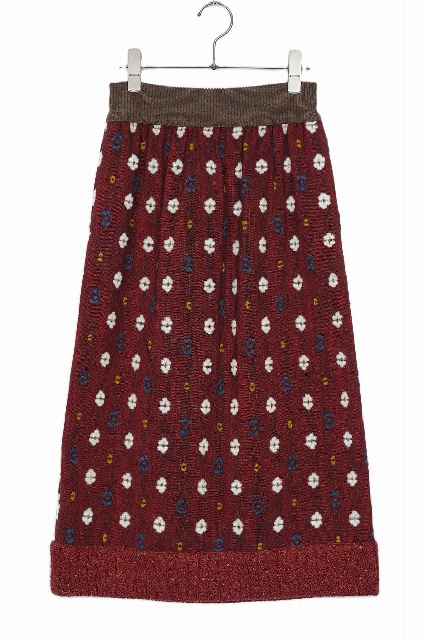 M & Kyoko Woven Skirt - Red