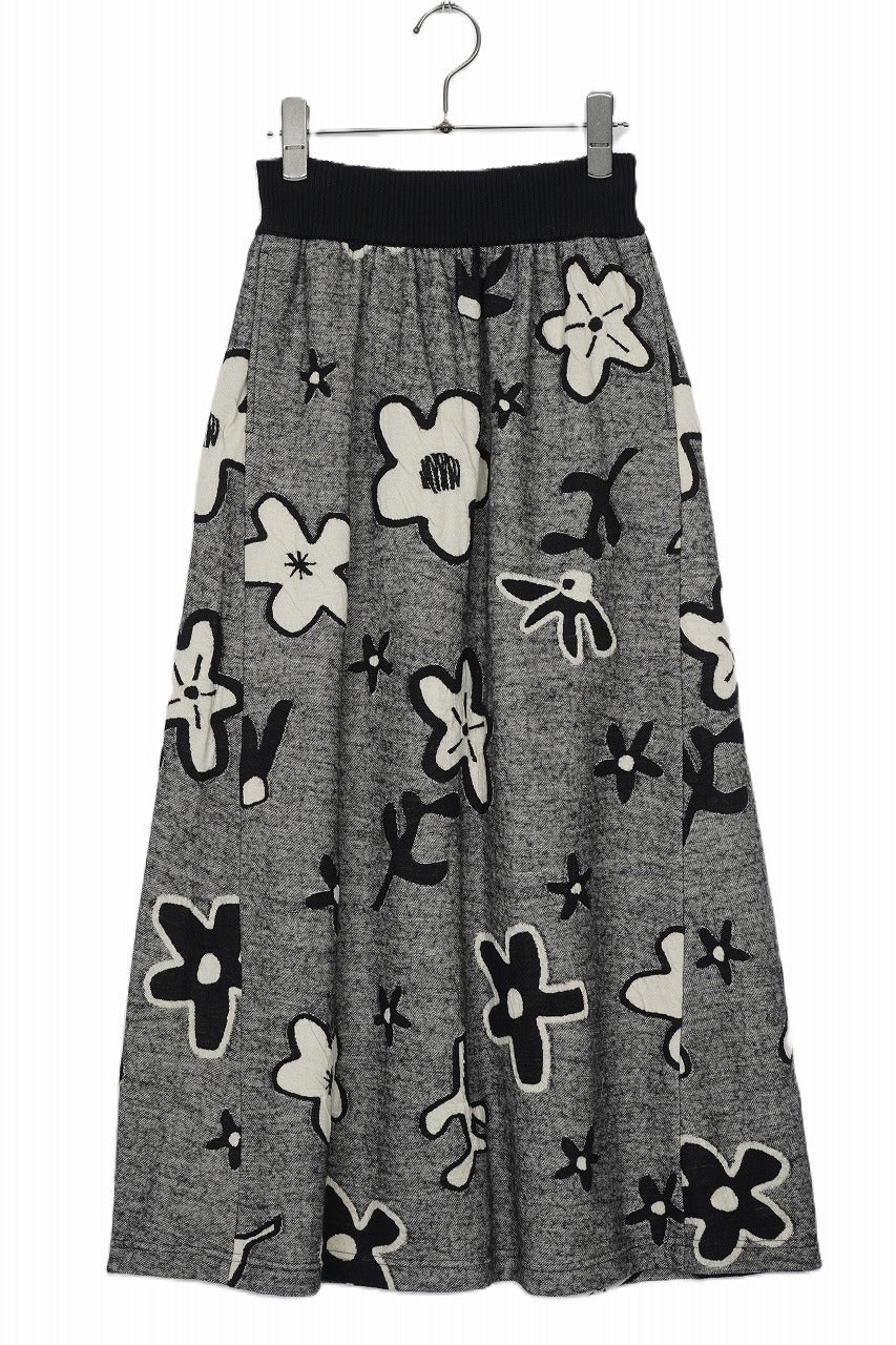 M & Kyoko Knitted Skirt - Floral