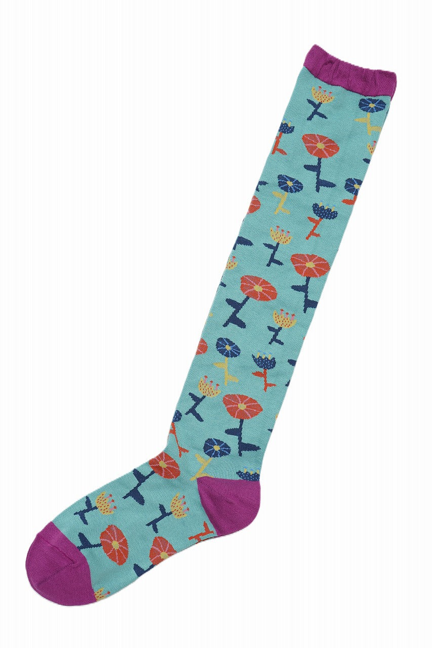M. & Kyoko Cotton Socks - Light Blue
