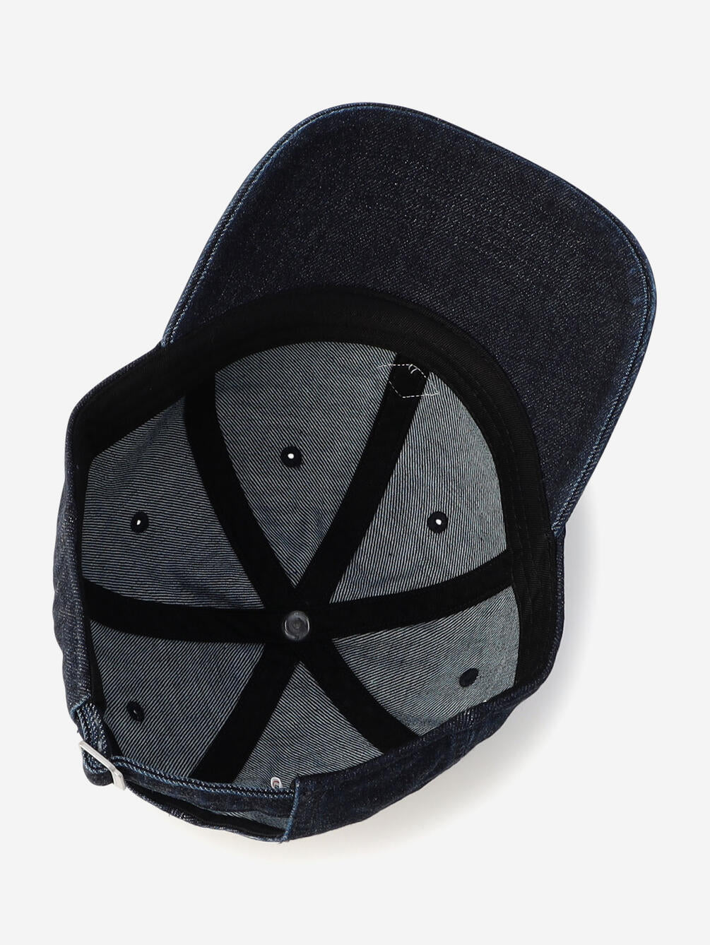 Danton 6 Panel Washed Denim Baseball Cap