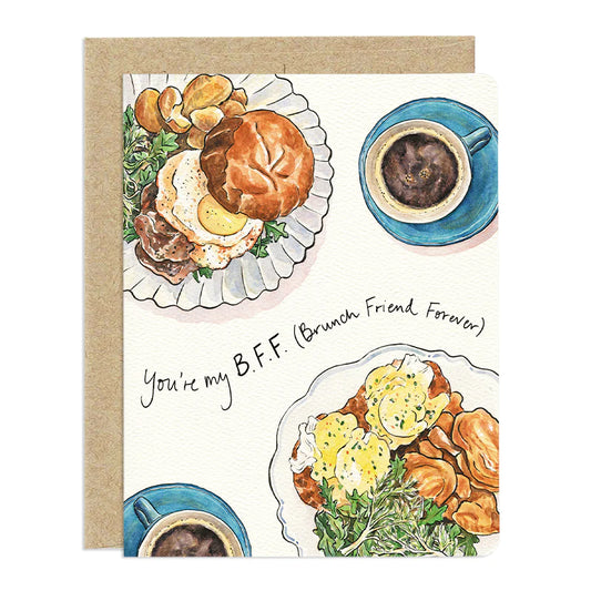 Brunch Friends Forever Card