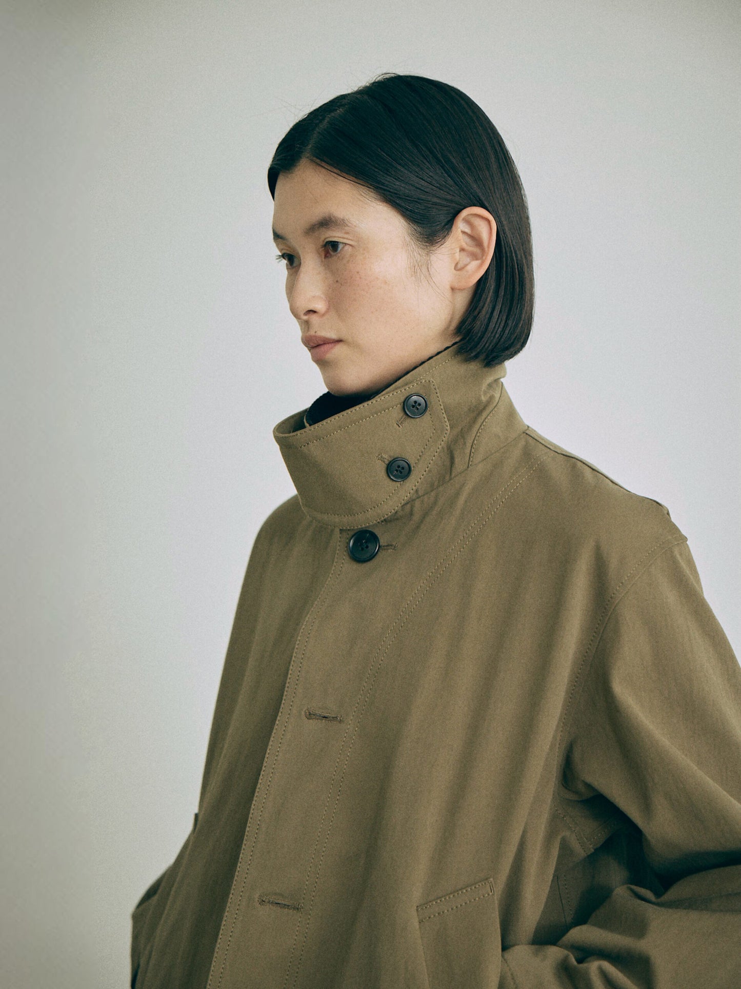 Nicholson & Nicholson Romeo Heavy Cotton Jacket - Khaki