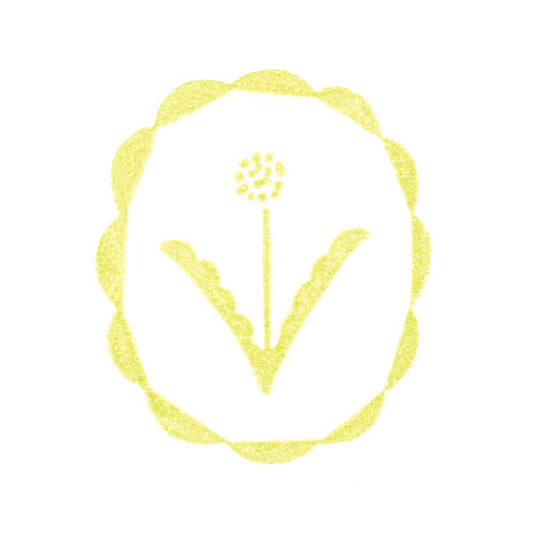 King Jim Kori Jirushi Ink Pad - Yellow