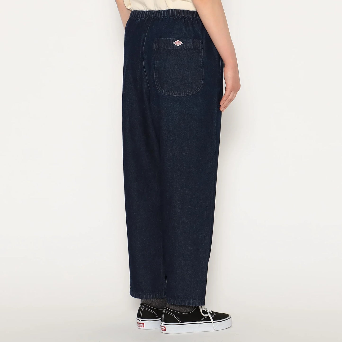 Danton Women's Denim Easy Pants - Indigo
