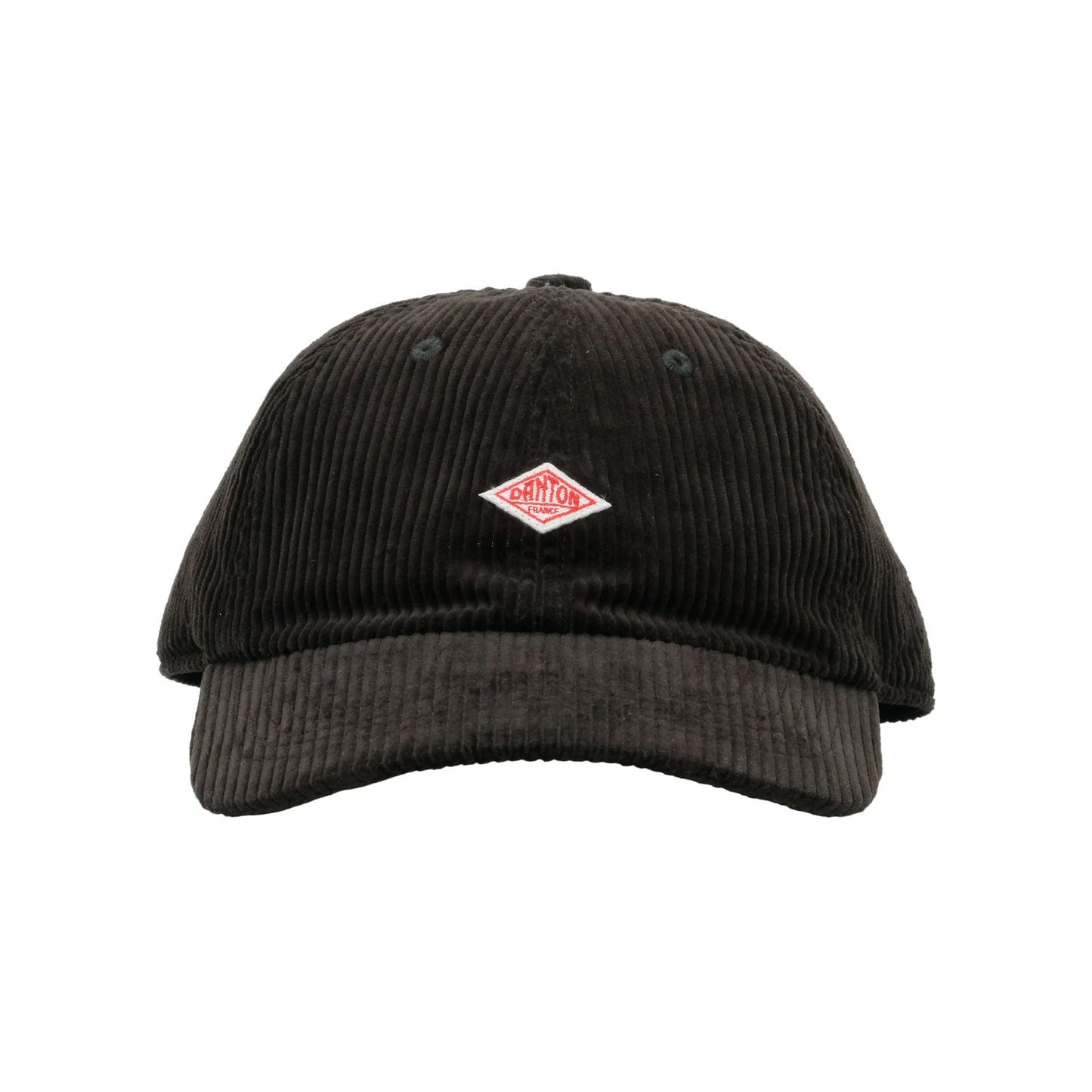 Danton 6-Panel Unisex Corduroy Baseball Cap - Dark Brown