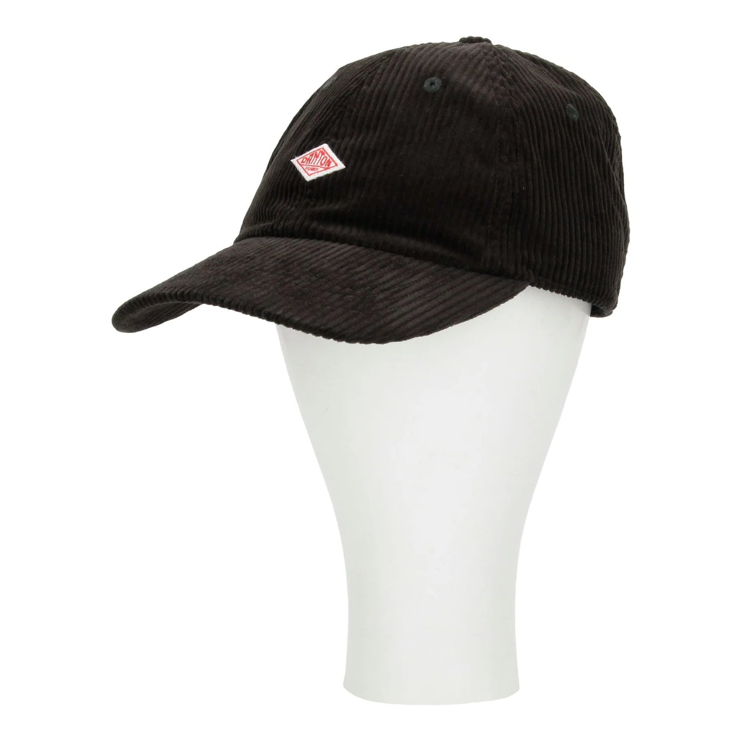 Danton 6-Panel Unisex Corduroy Baseball Cap - Dark Brown