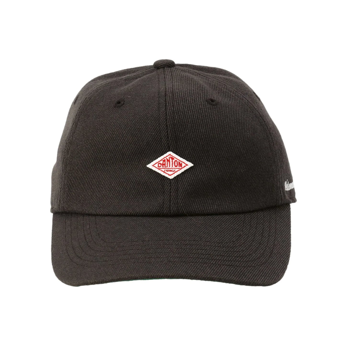 Danton 6 Panel Polyester Serge Baseball Cap - Brown