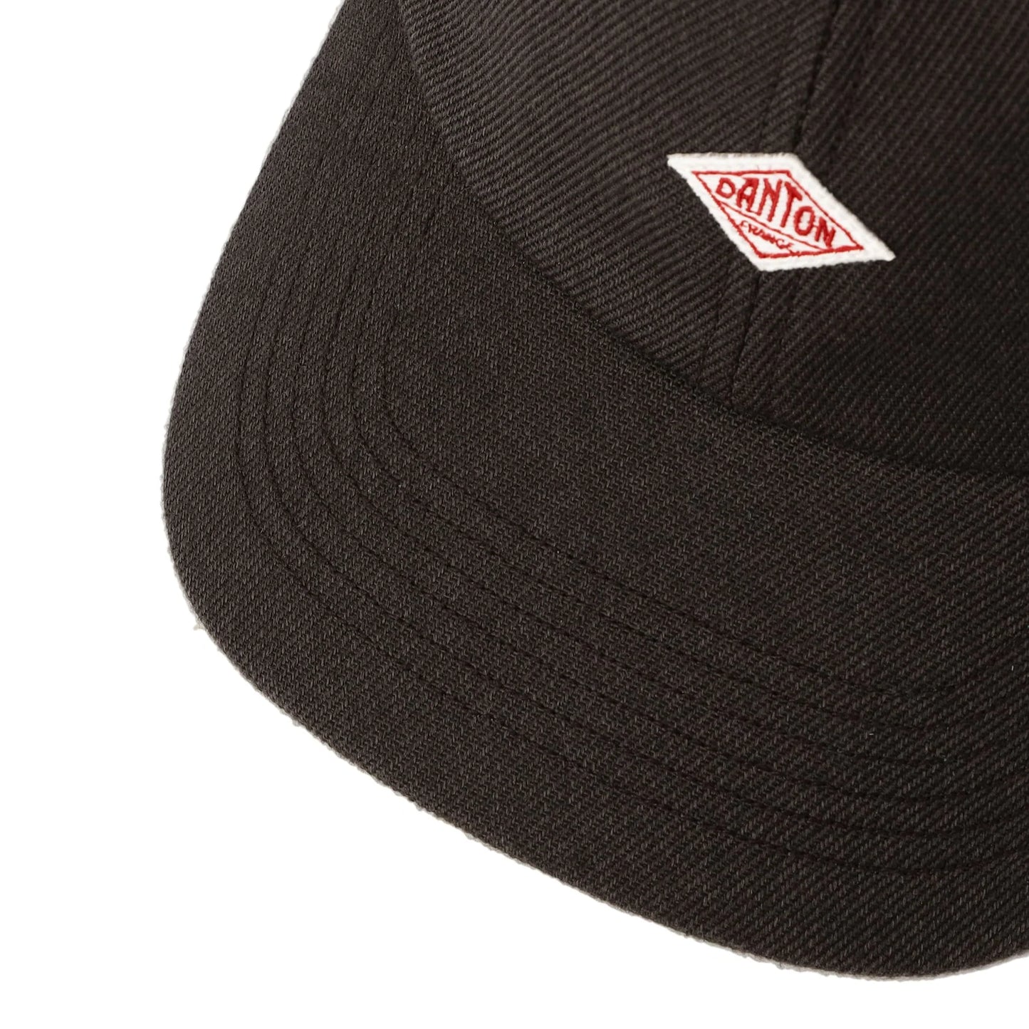 Danton 6 Panel Polyester Serge Baseball Cap - Brown
