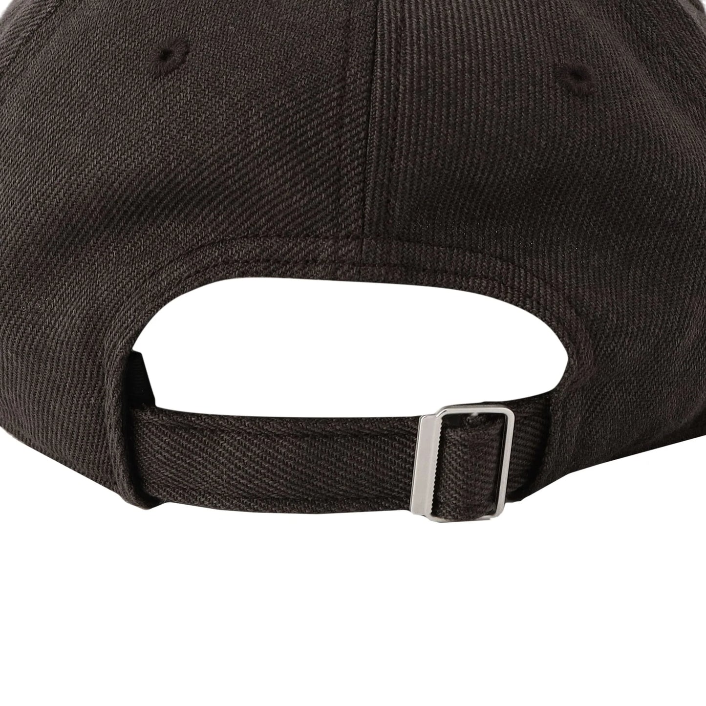 Danton 6 Panel Polyester Serge Baseball Cap - Brown