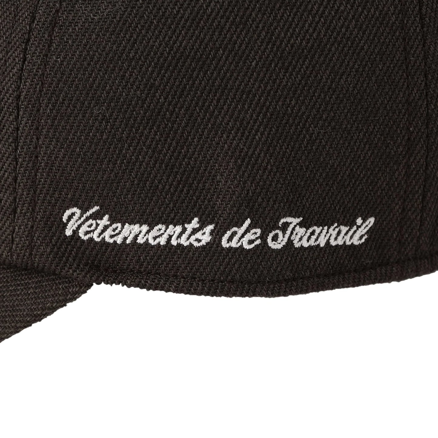 Danton 6 Panel Polyester Serge Baseball Cap - Brown