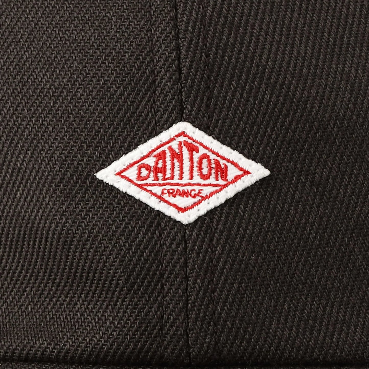 Danton 6 Panel Polyester Serge Baseball Cap - Brown