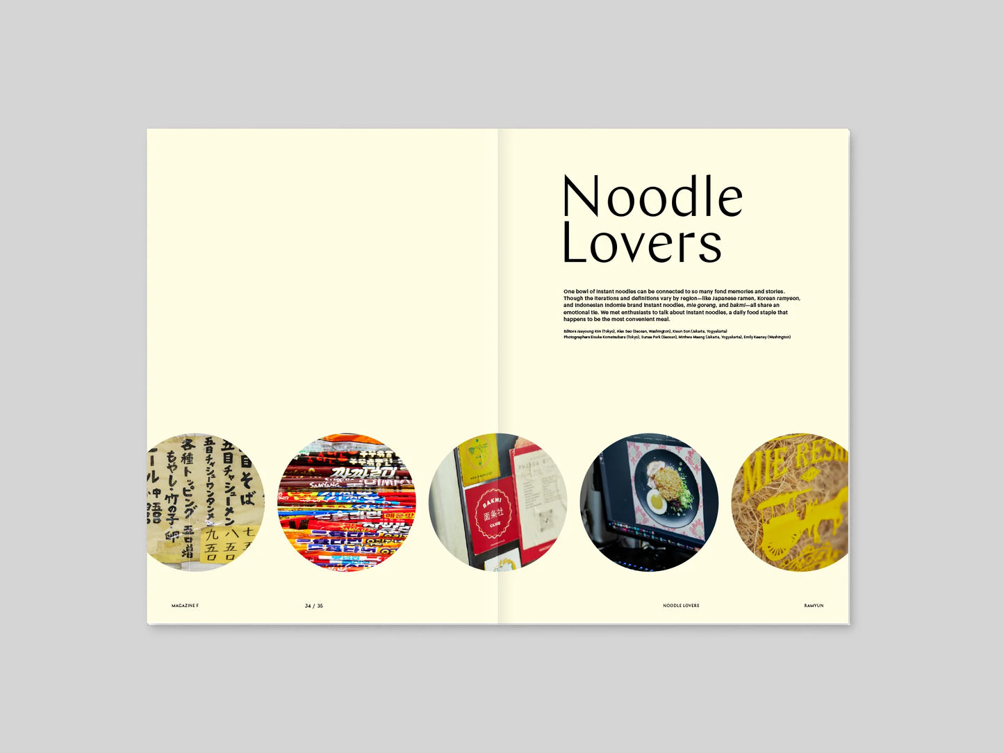 Magazine F - Ramyun