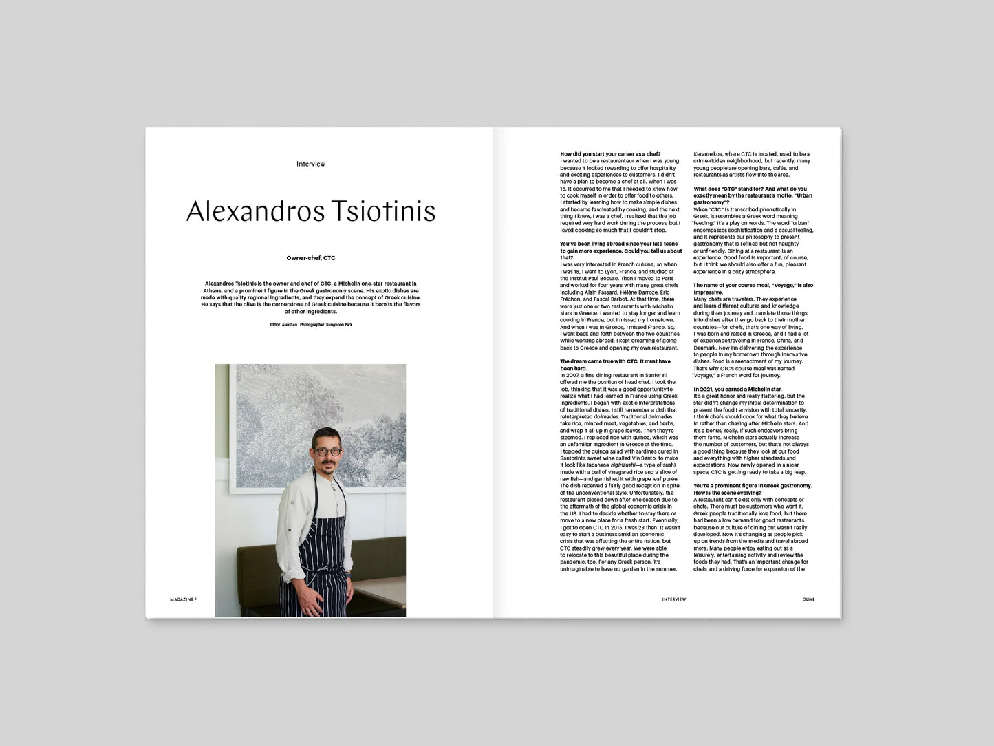 Magazine F - Olive