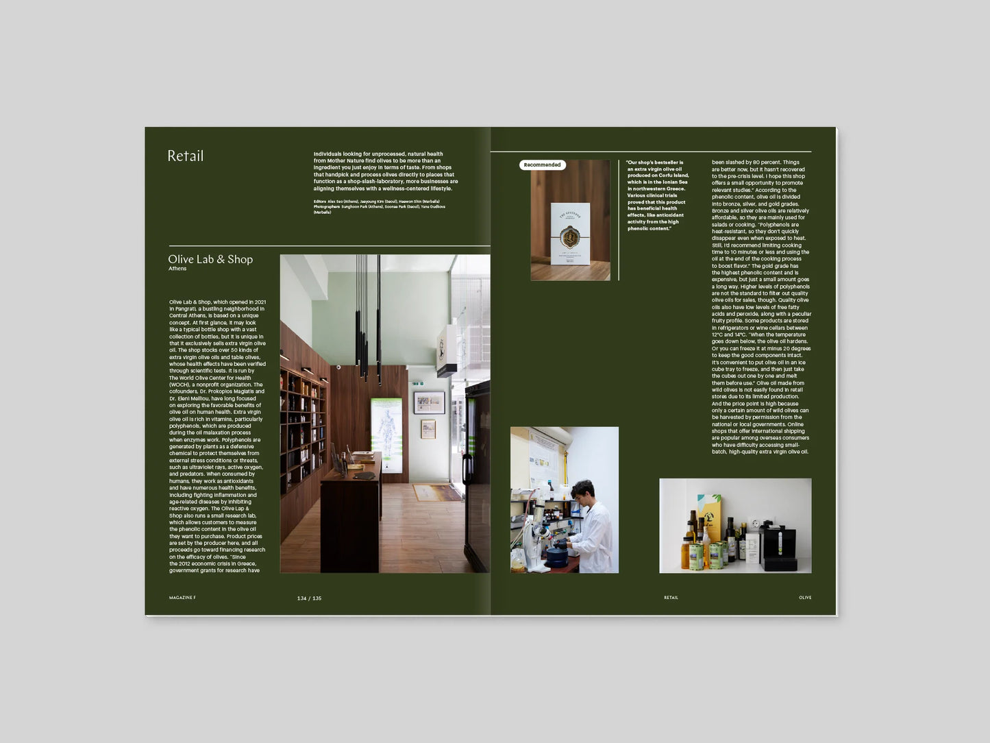 Magazine F - Olive