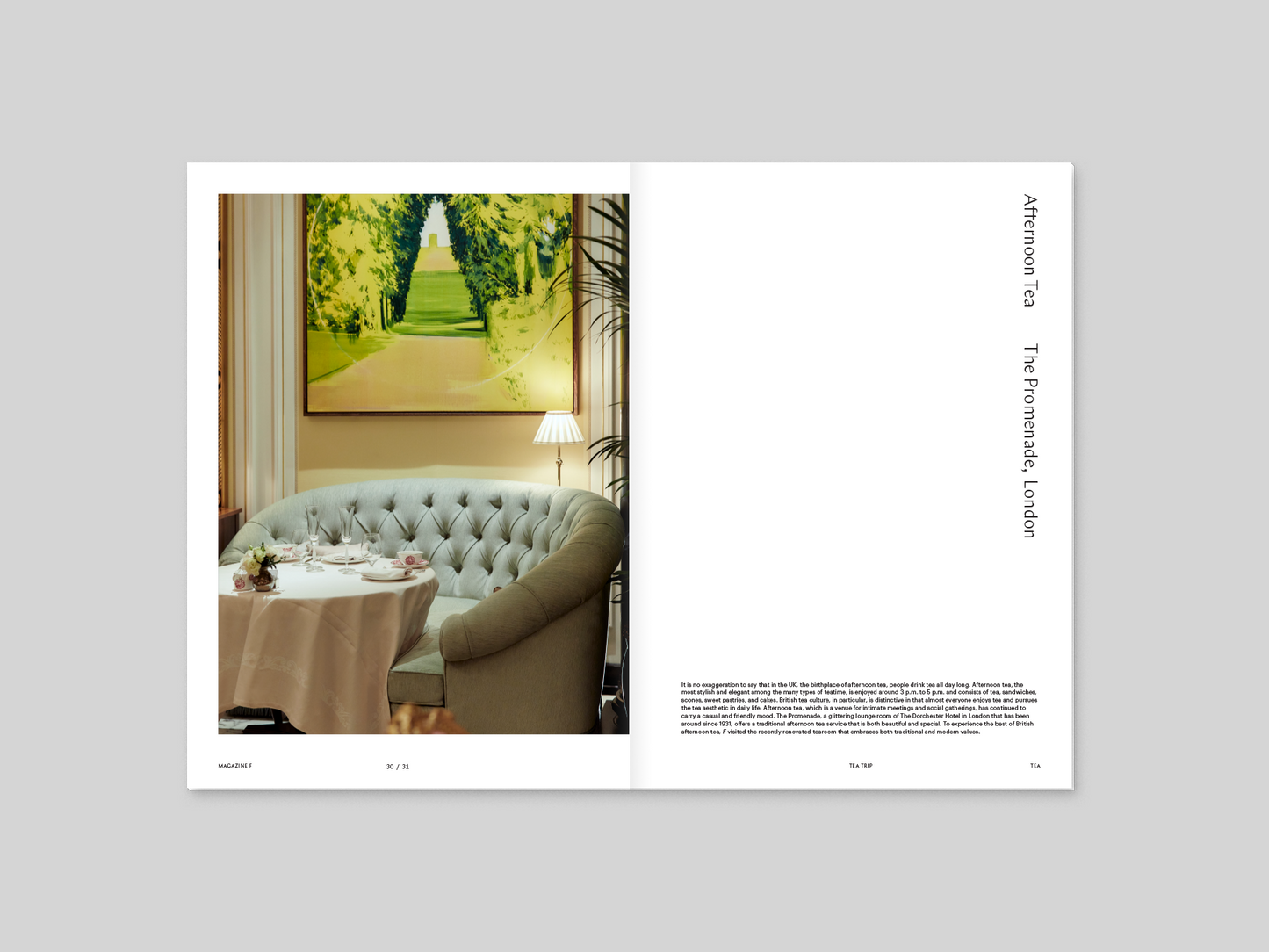 Magazine F - Tea
