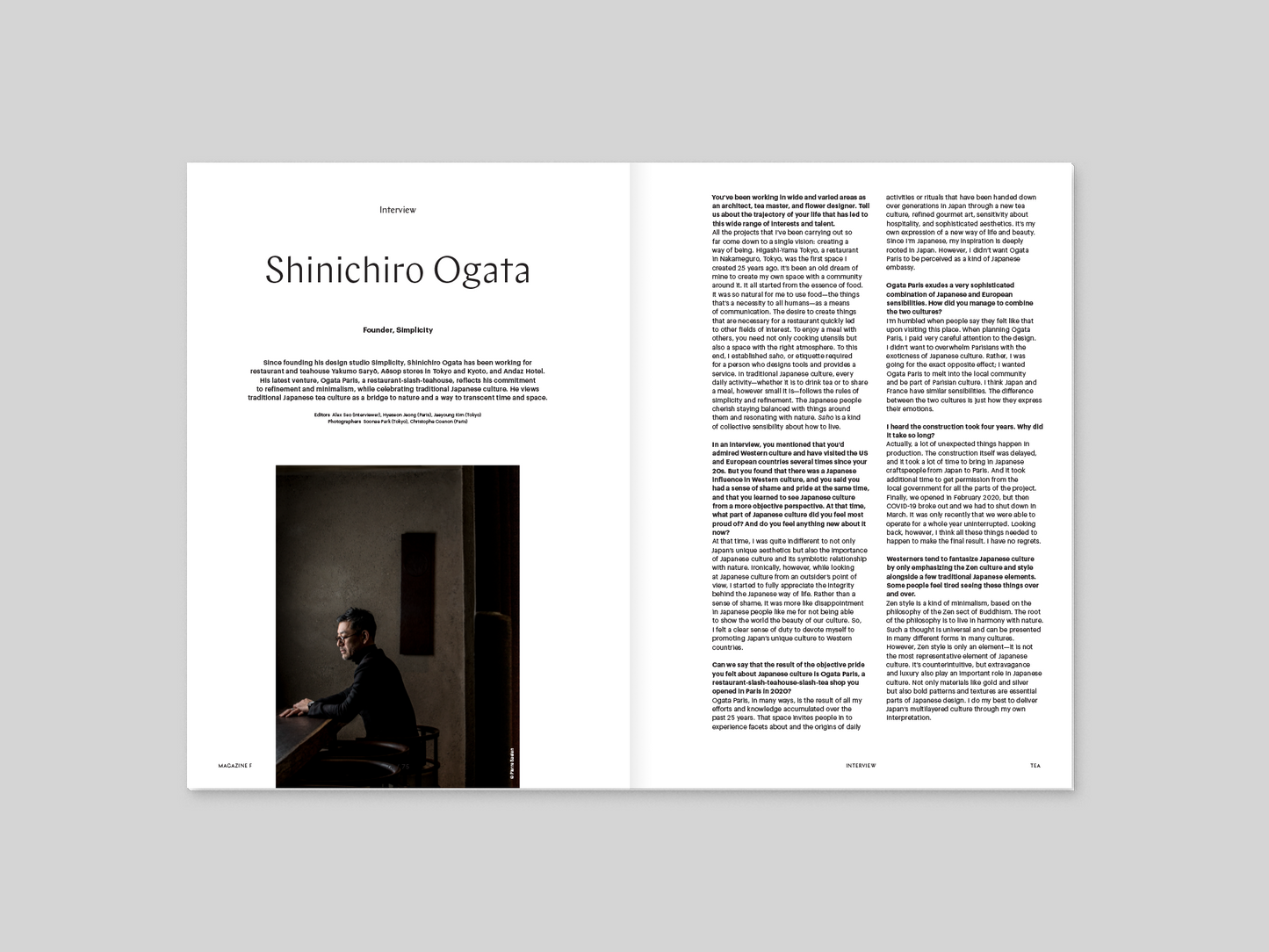 Magazine F - Tea