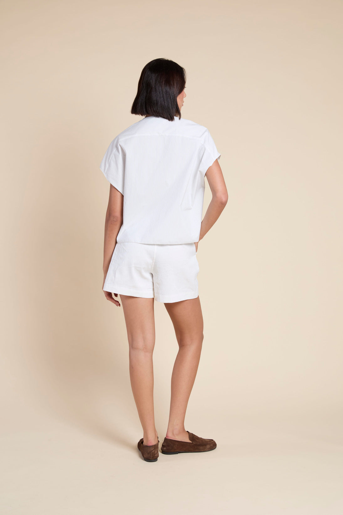 Francesca Marchisio Ribbon Stripe Top
