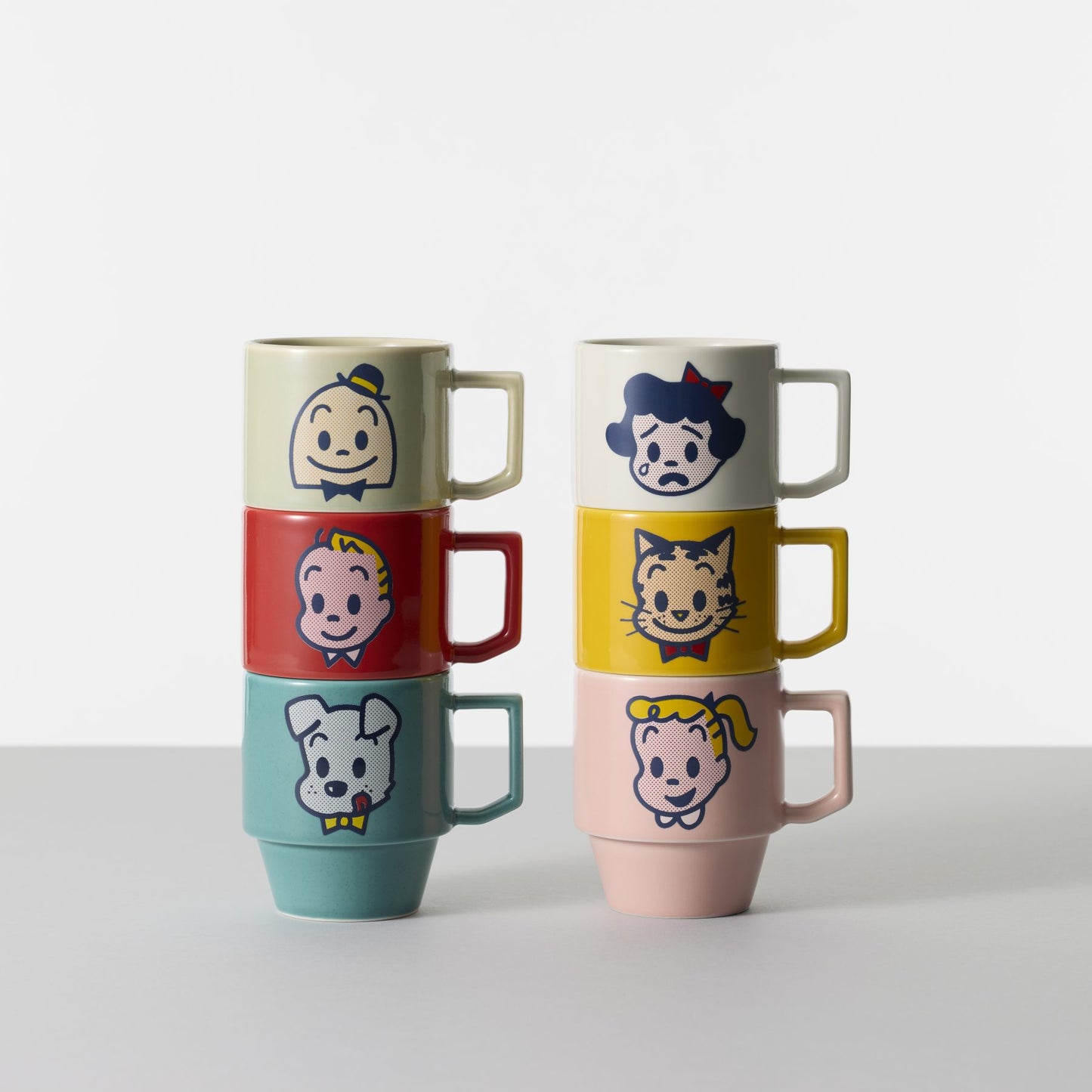 Maruhiro Hasami x Osamu Goods Blockmug