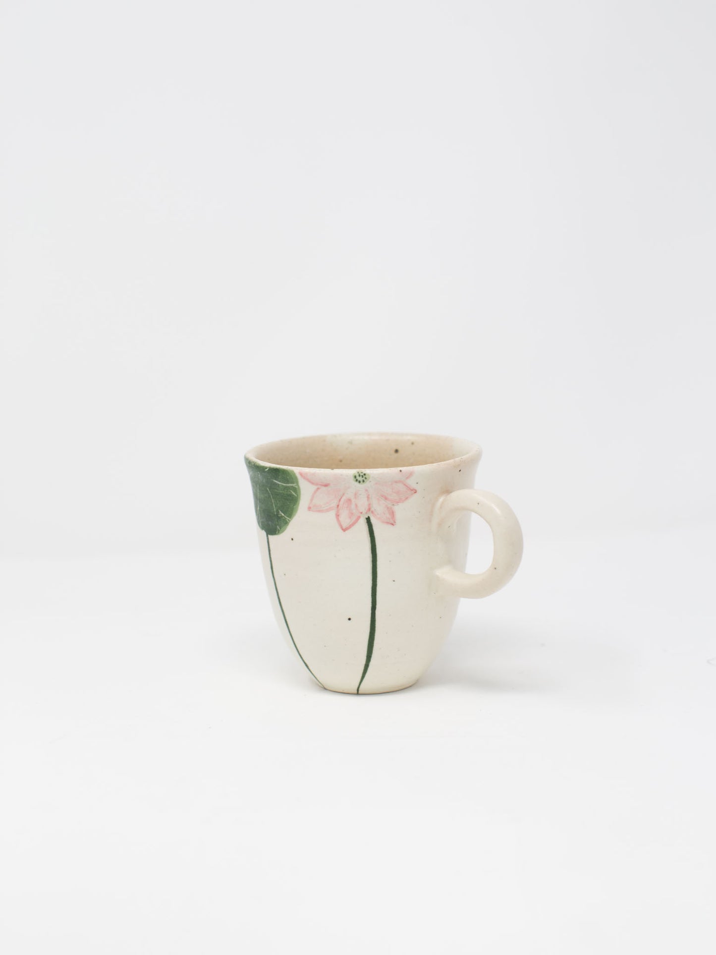 Pink Lotus Mug by Momoko Otani (大谷桃子)
