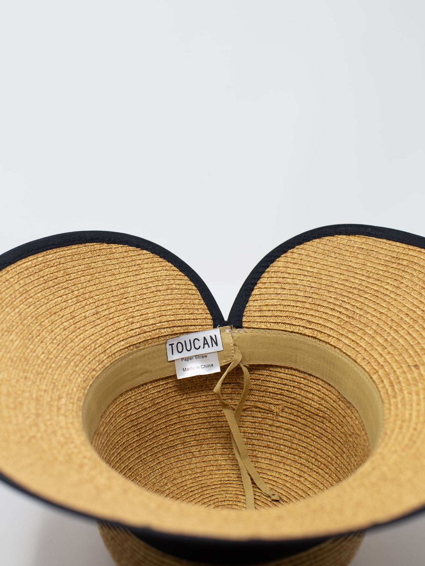 Toucan Collection Bow Sun Cap (Black)