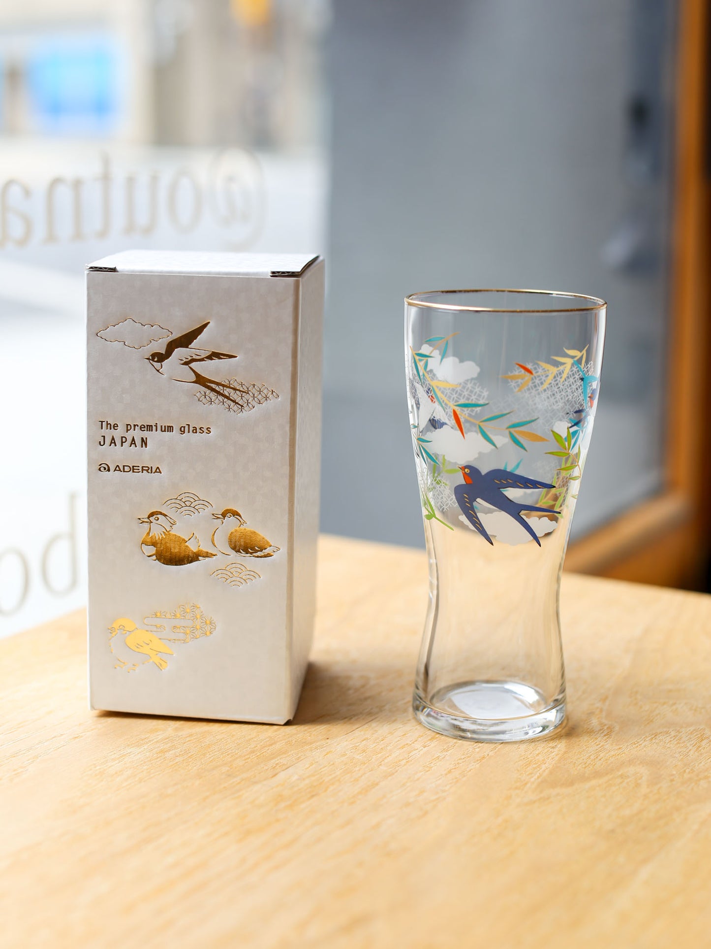 Aderia Tsubame Drinking Glass (2 sizes)
