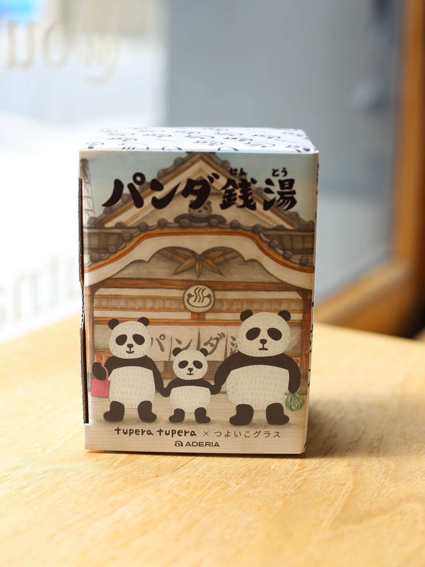 Aderia Panda Onsen Glass - Set of 2